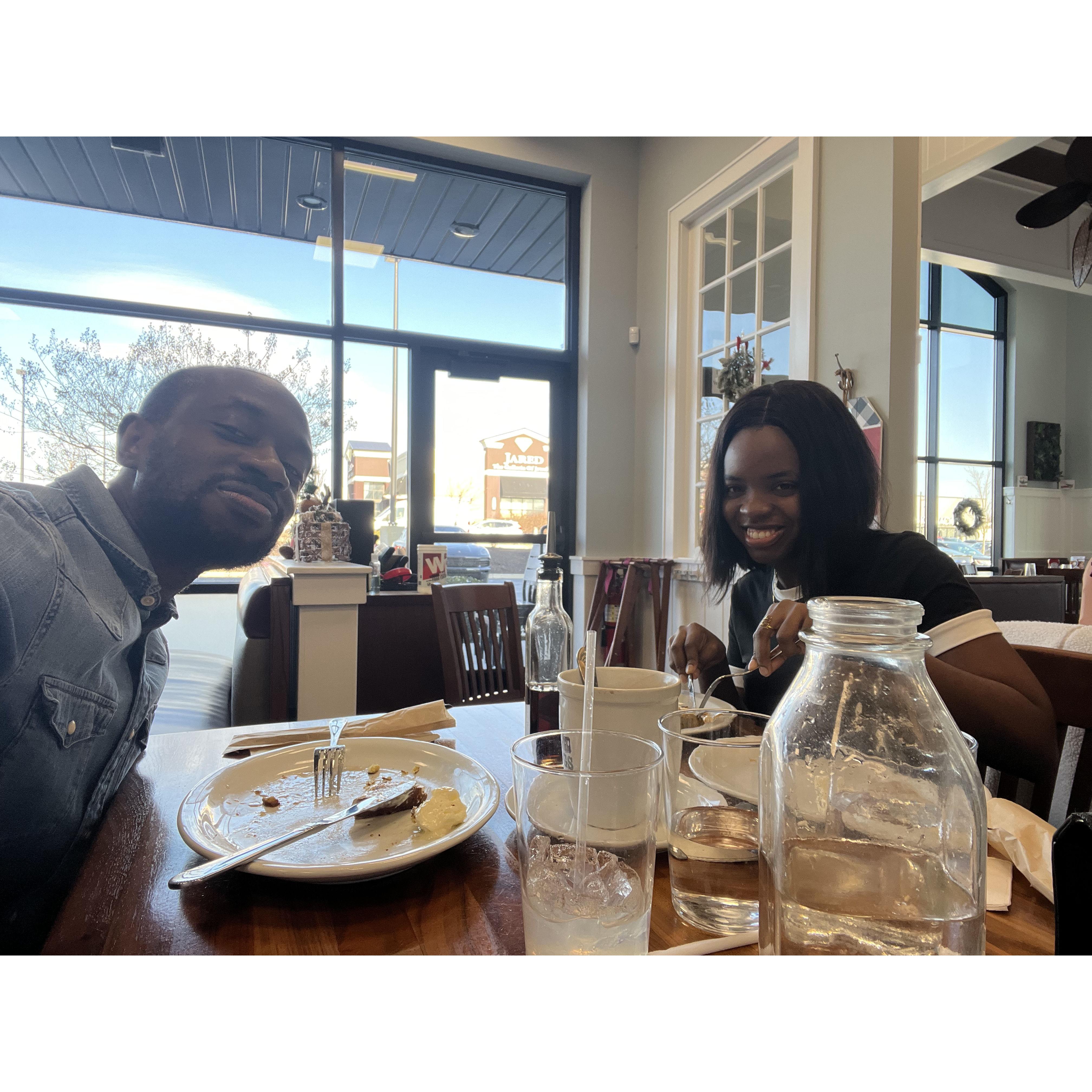 "Did someone say Brunch?" We love going to Brunch.