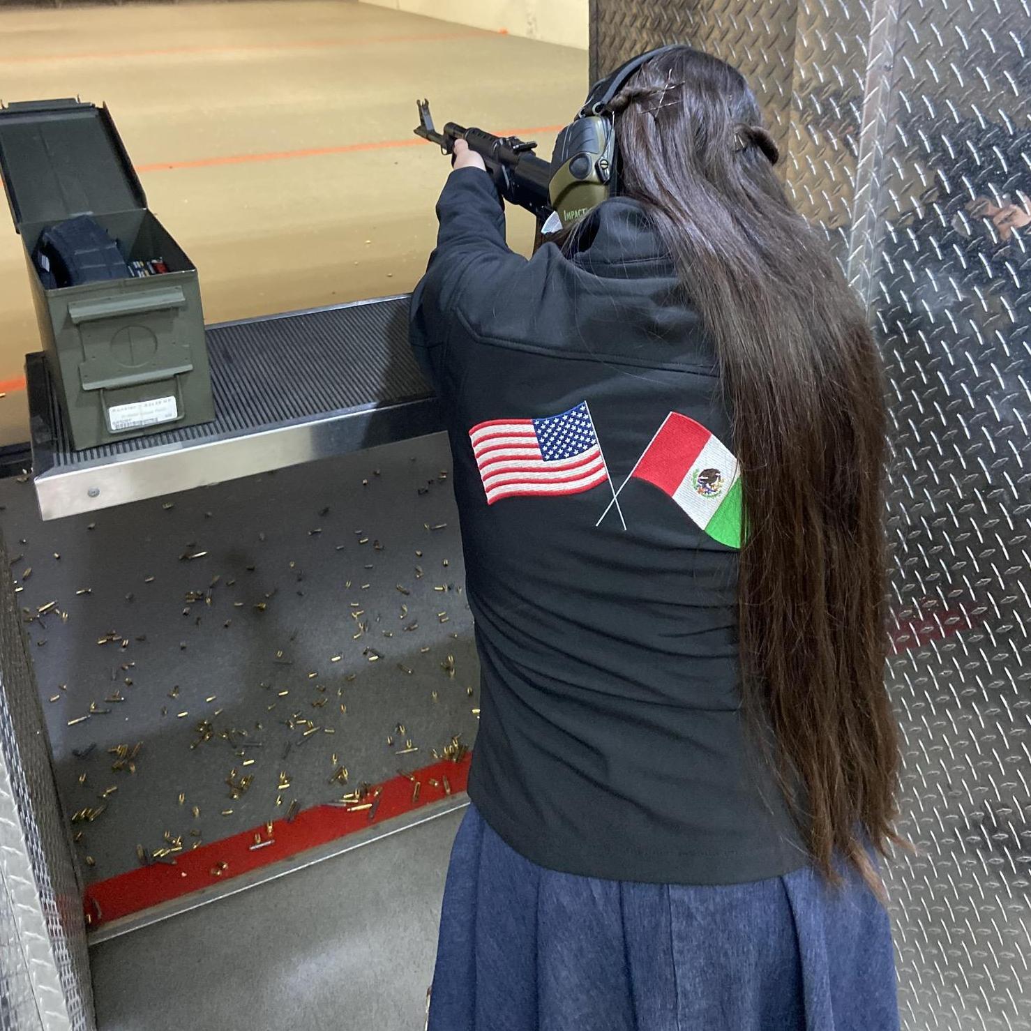 Peter is a firearms instructor and Marlene enjoys shooting and has already passed her concealed carry test and if you ask Peter "she can already outshoot me!!"