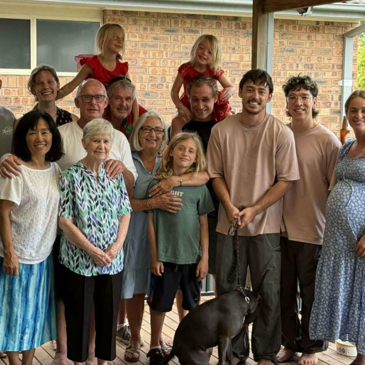 Traveling in Sydney, meeting family