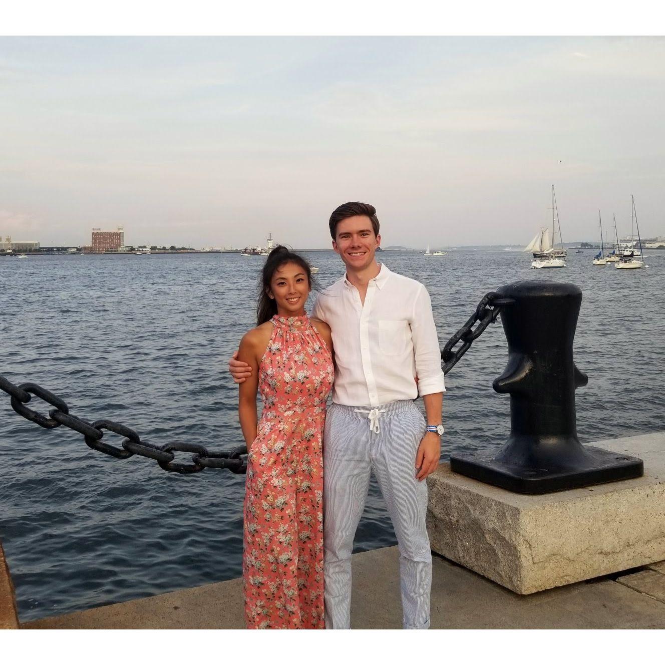 Michelle's 28th Birthday by the Boston Harbour
