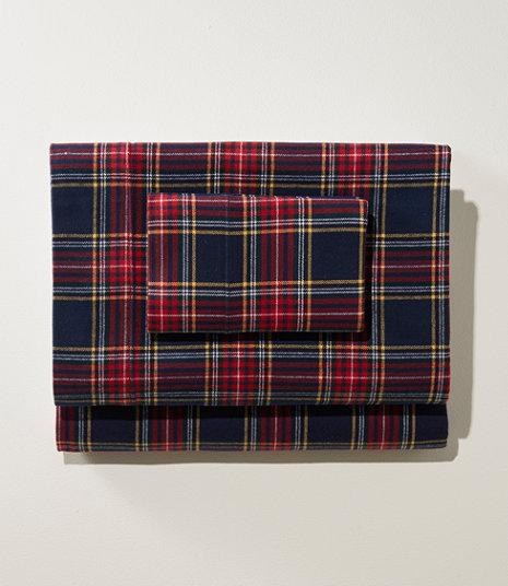 Heritage Chamois Flannel Sheet Set, Plaid