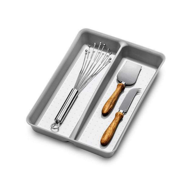 madesmart® Basic Mini Utensil Tray in Grey