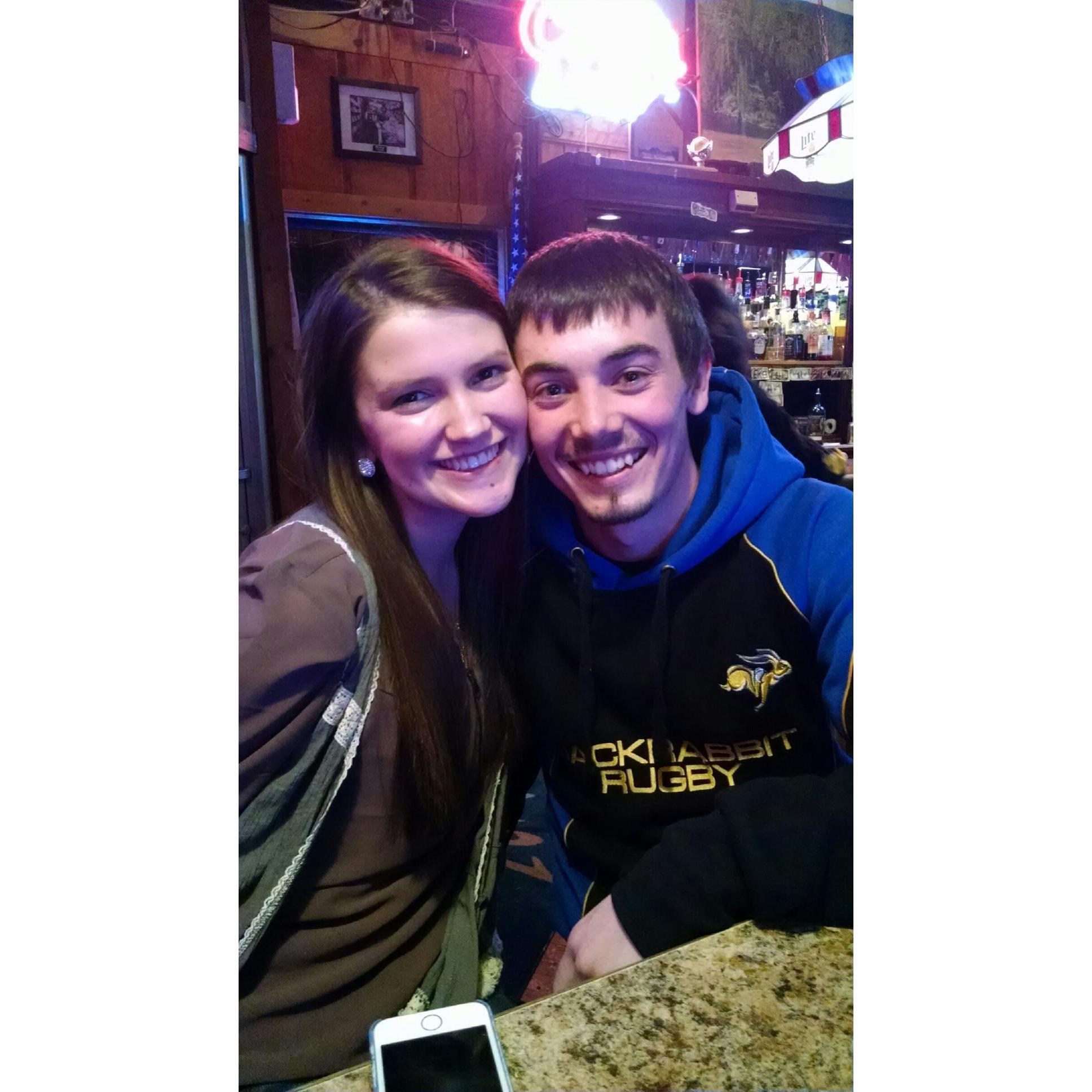 Our first picture together <3