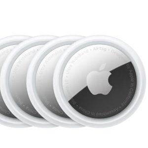 Apple - AirTag (4-Pack) - Silver