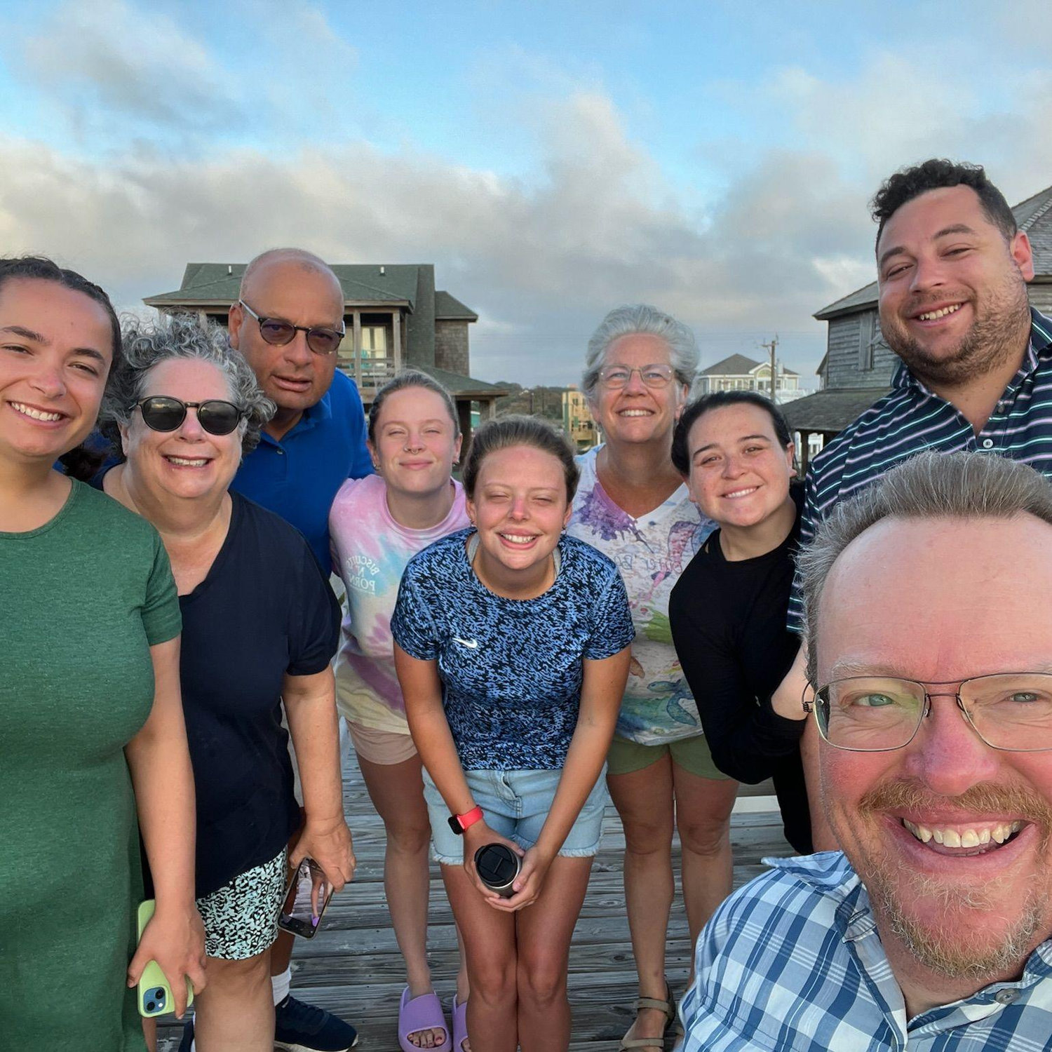 our least fave thing- saying goodbye to the beach and family