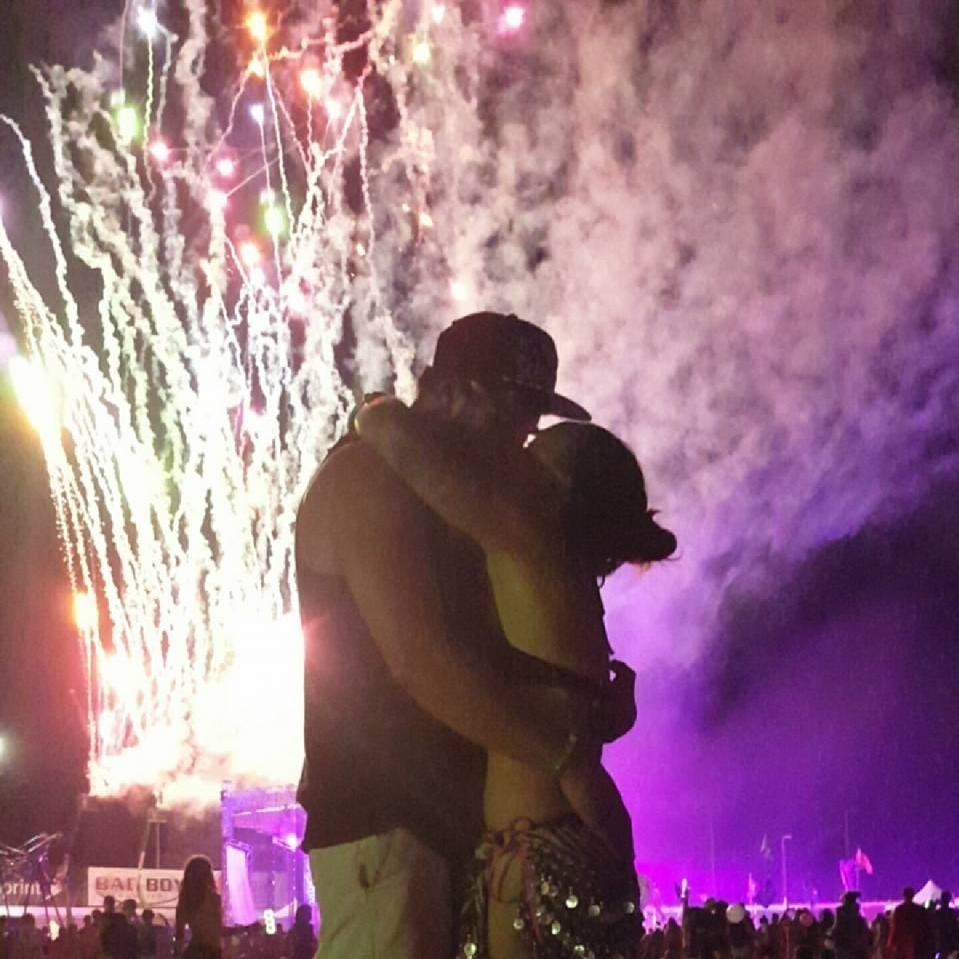 This fireworks show started as Dillon Francis started playing our song, "Coming Over", at Imagine Music Festival 2016. It was a really cool moment for us.