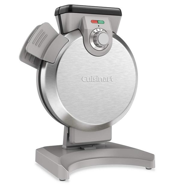 Cuisinart WAF-V100 Waffle Iron, Single, Silver