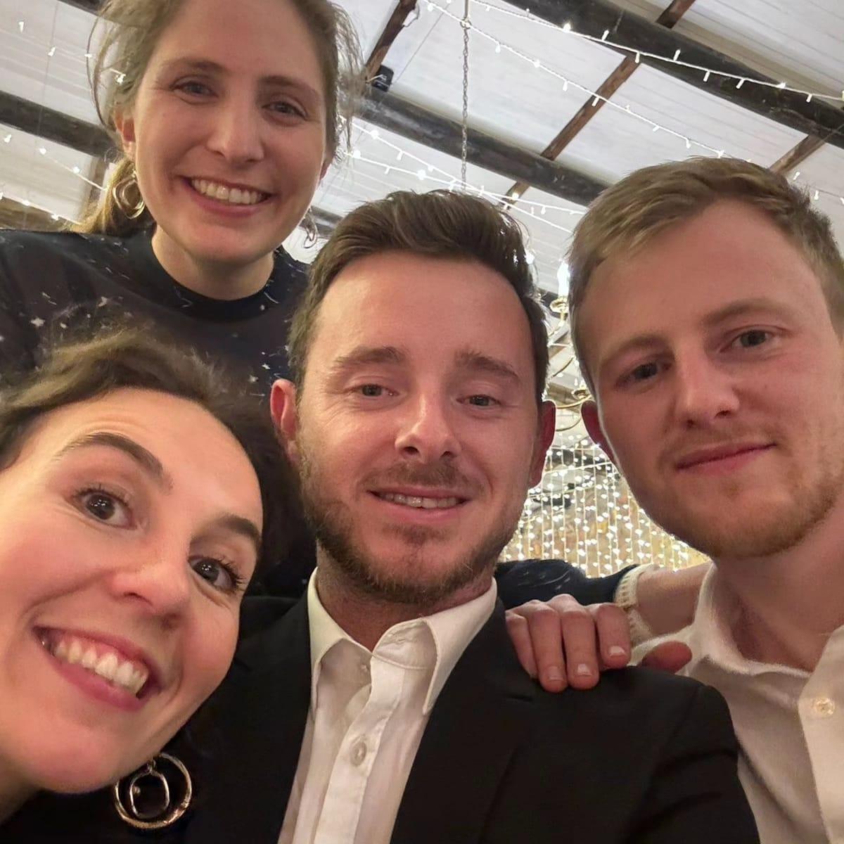 Having fun with Mike & Lauren Owen