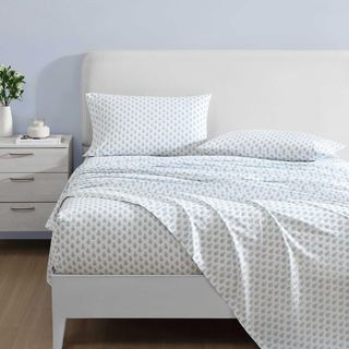 Francesca Cotton Percale 4-Piece Sheet Set