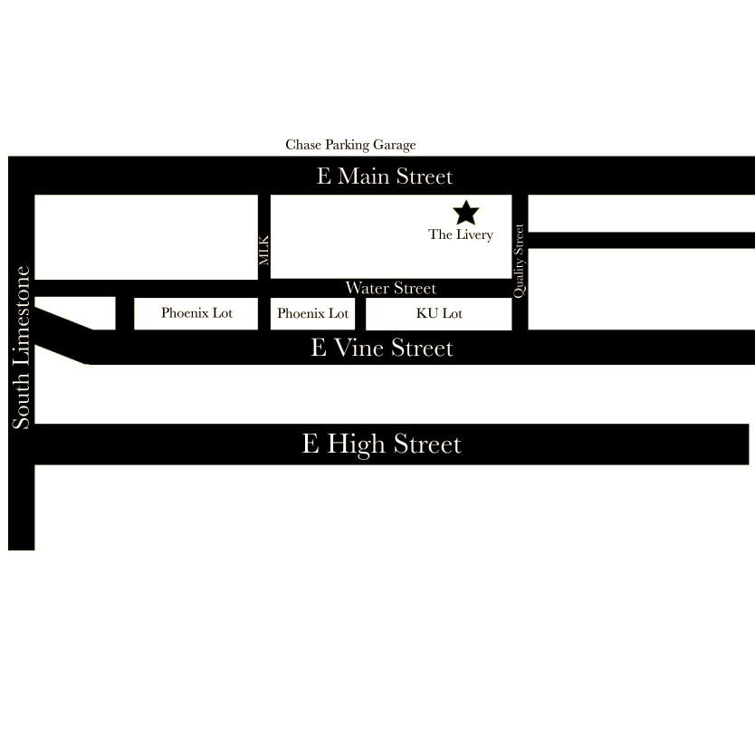 Here's a little map that might clarify where to park! :)
