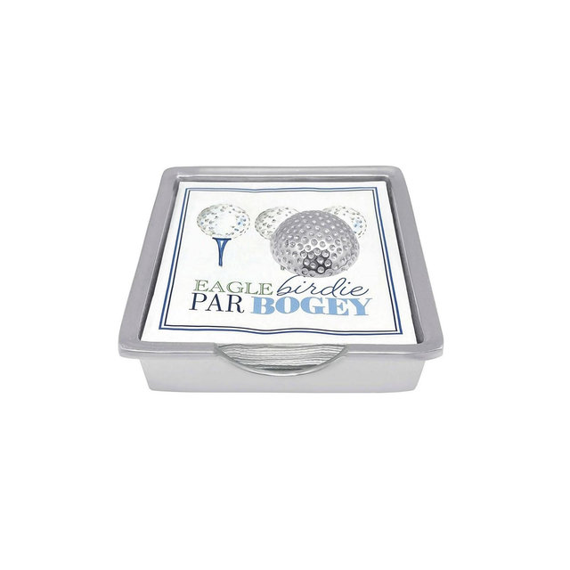 Mariposa Golf Ball Signature Napkin Box Set