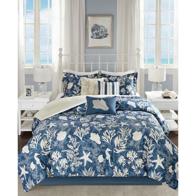 Madison Park Cape Cod 7-Pc. Queen Comforter Set