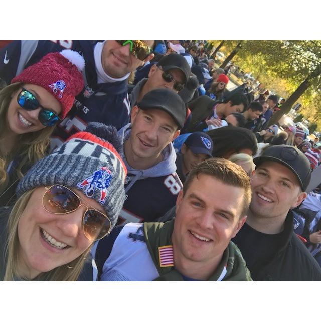 Nashville, TN for the Pats Game