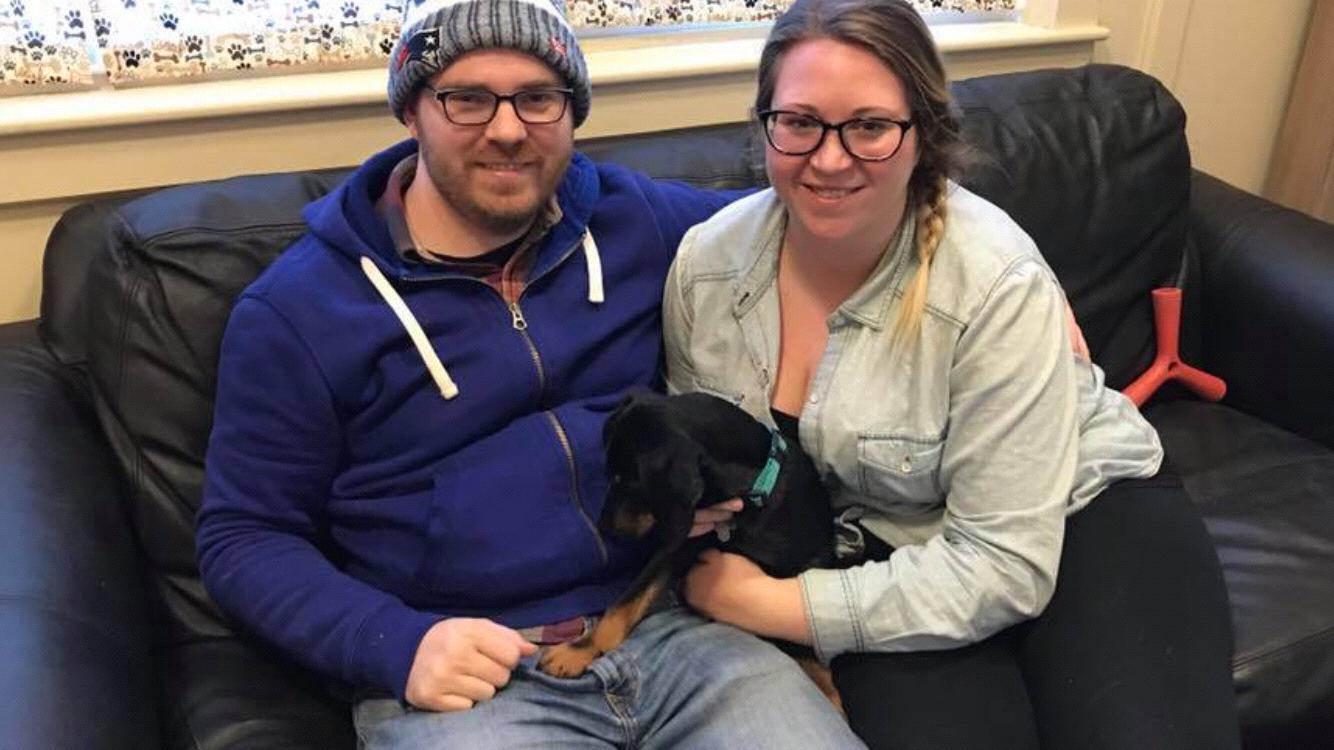 The day we adopted Rocket