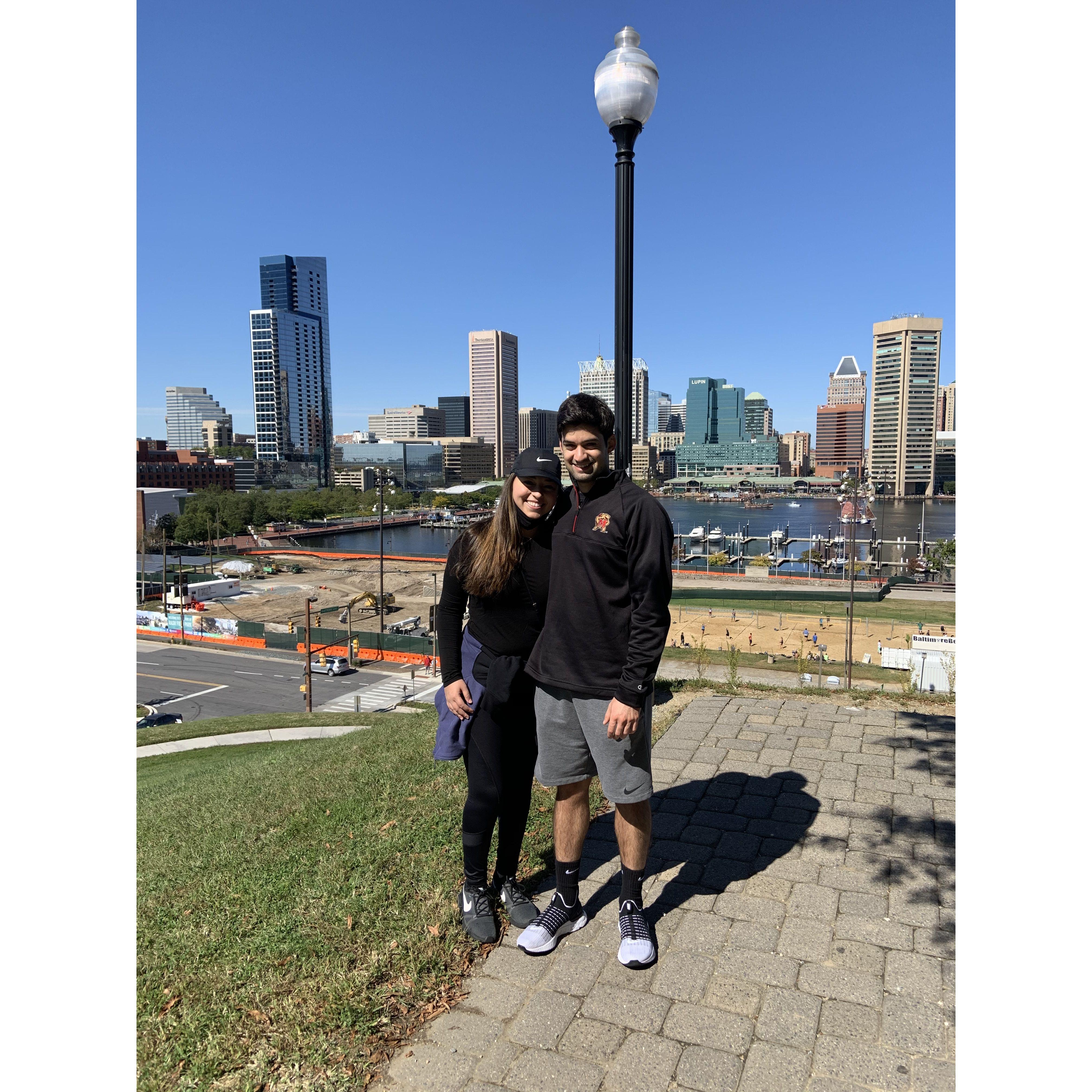 Lived in Baltimore, Maryland (2020-2024) while Alex attended dental school
