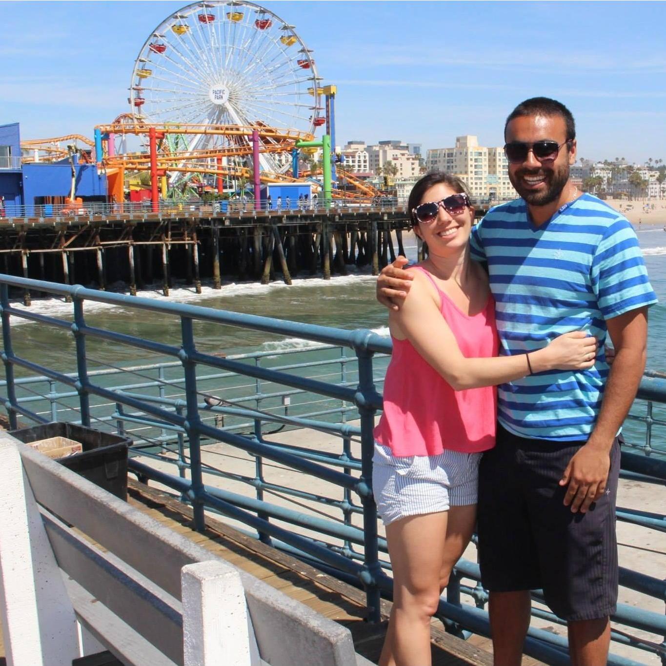 Walking along SoCal Boardwalks