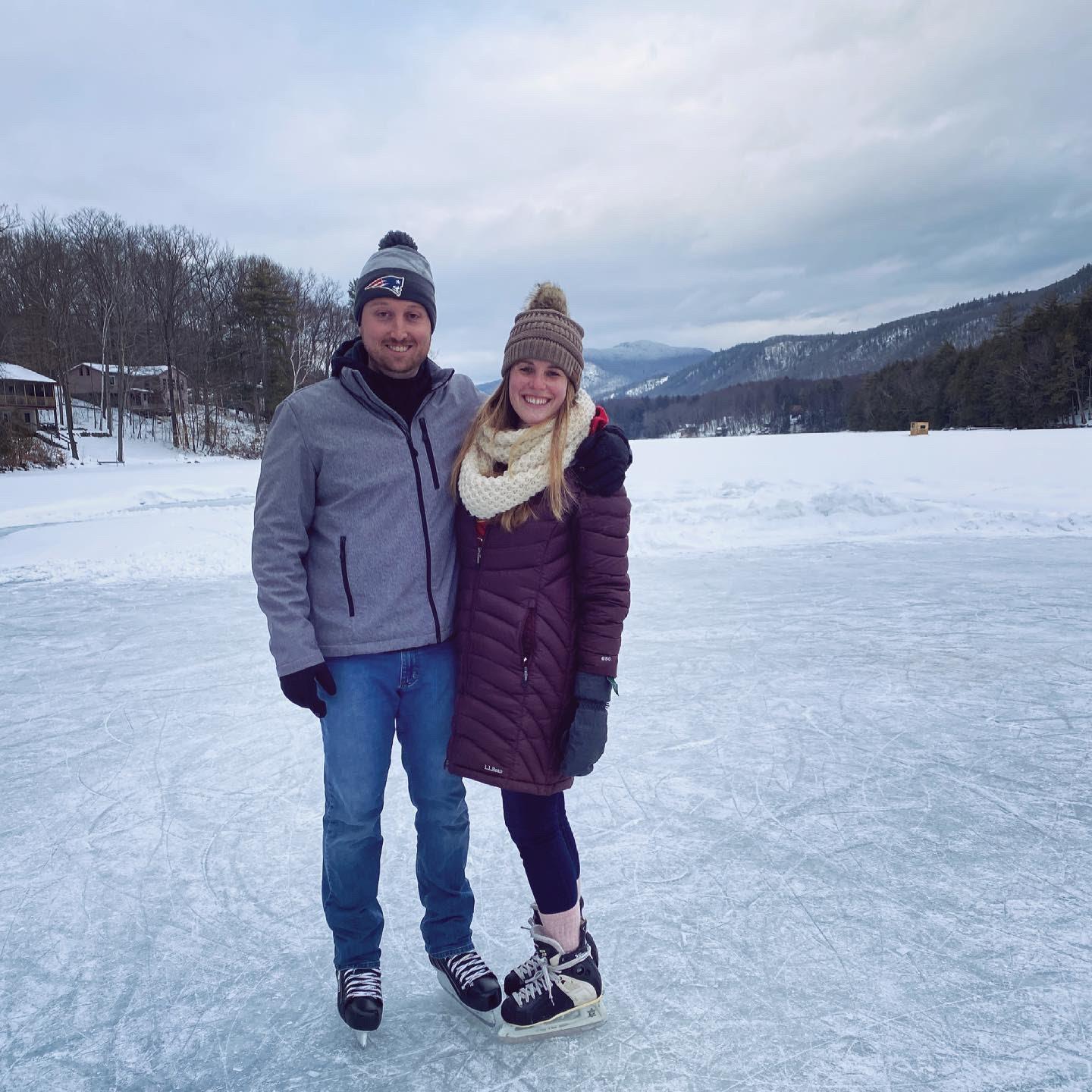 Our first Valentine's day.