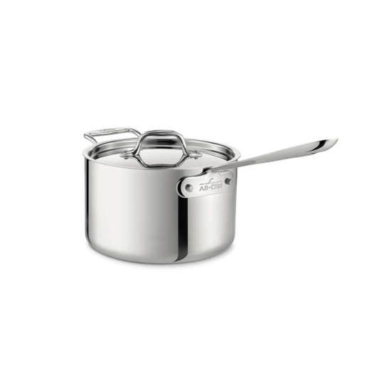 Sauce Pan: 4 quart All-Clad D3 3-ply