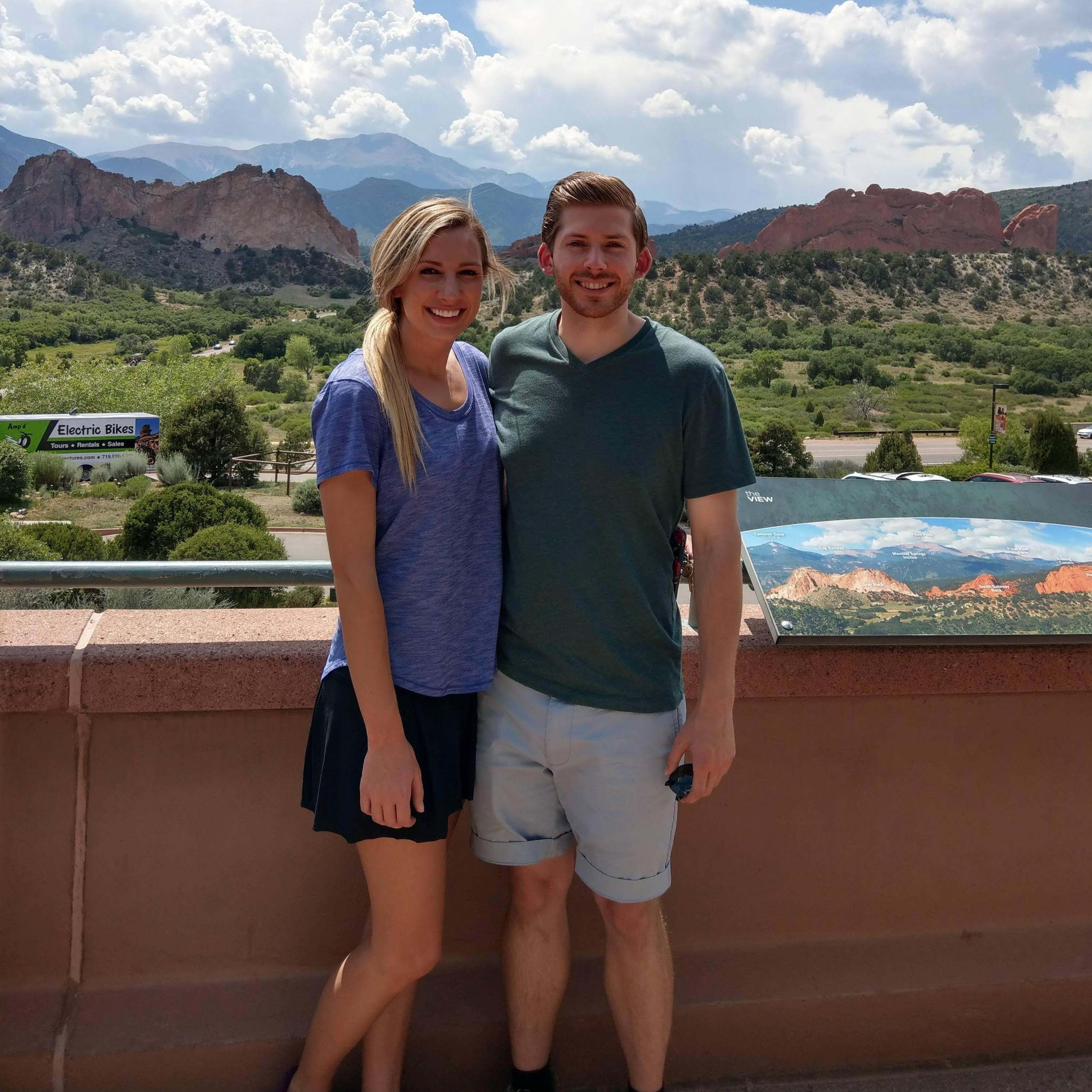 Exploring Garden of the Gods in Colorado Springs. July 2018