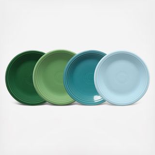 Classic Rim Assorted Salad Plate, Set of 4