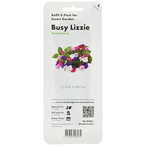 Click and Grow Smart Garden Busy Lizzie Plant Pods, 3-Pack