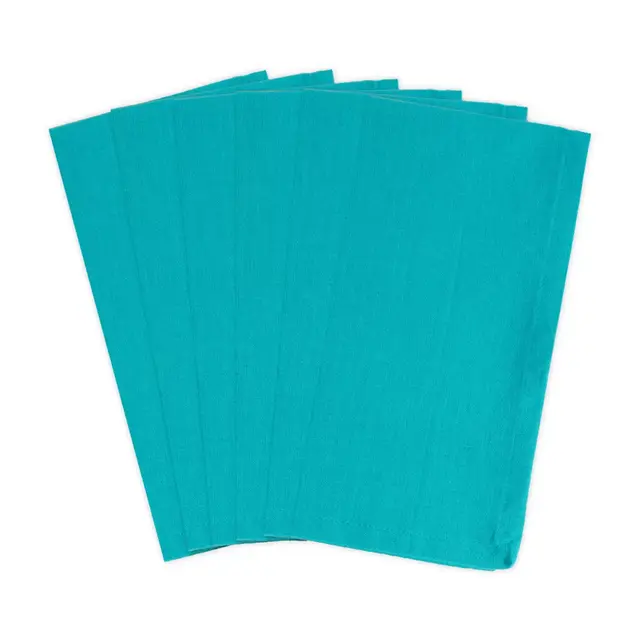 Tonal Napkins in Turquoise (Set of 6)