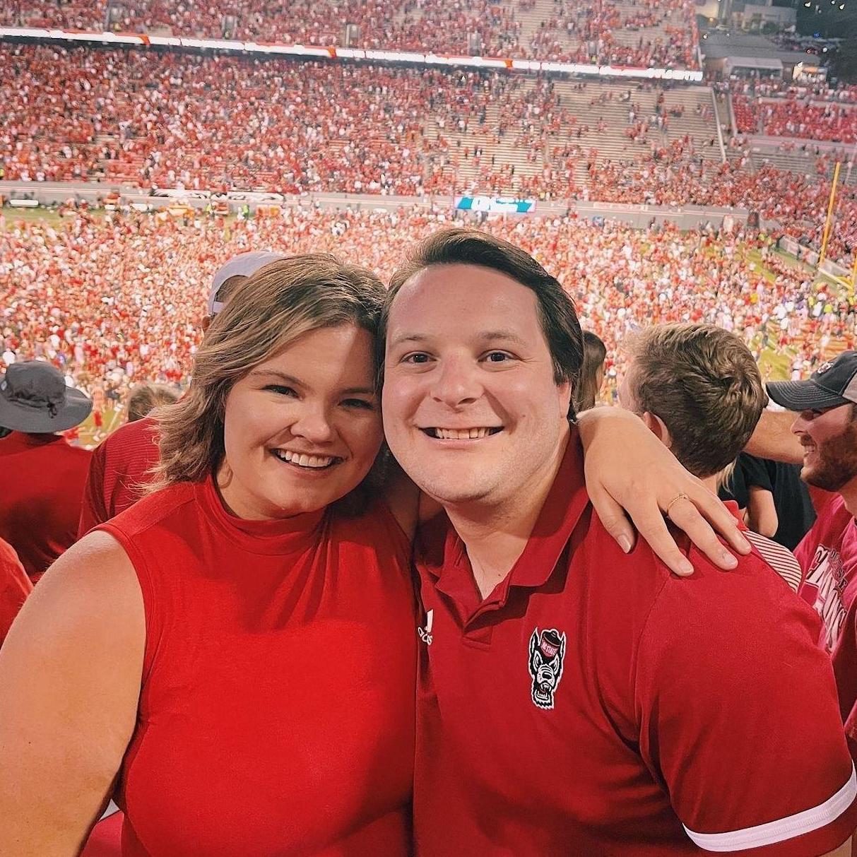 Savannah's first NC State game!