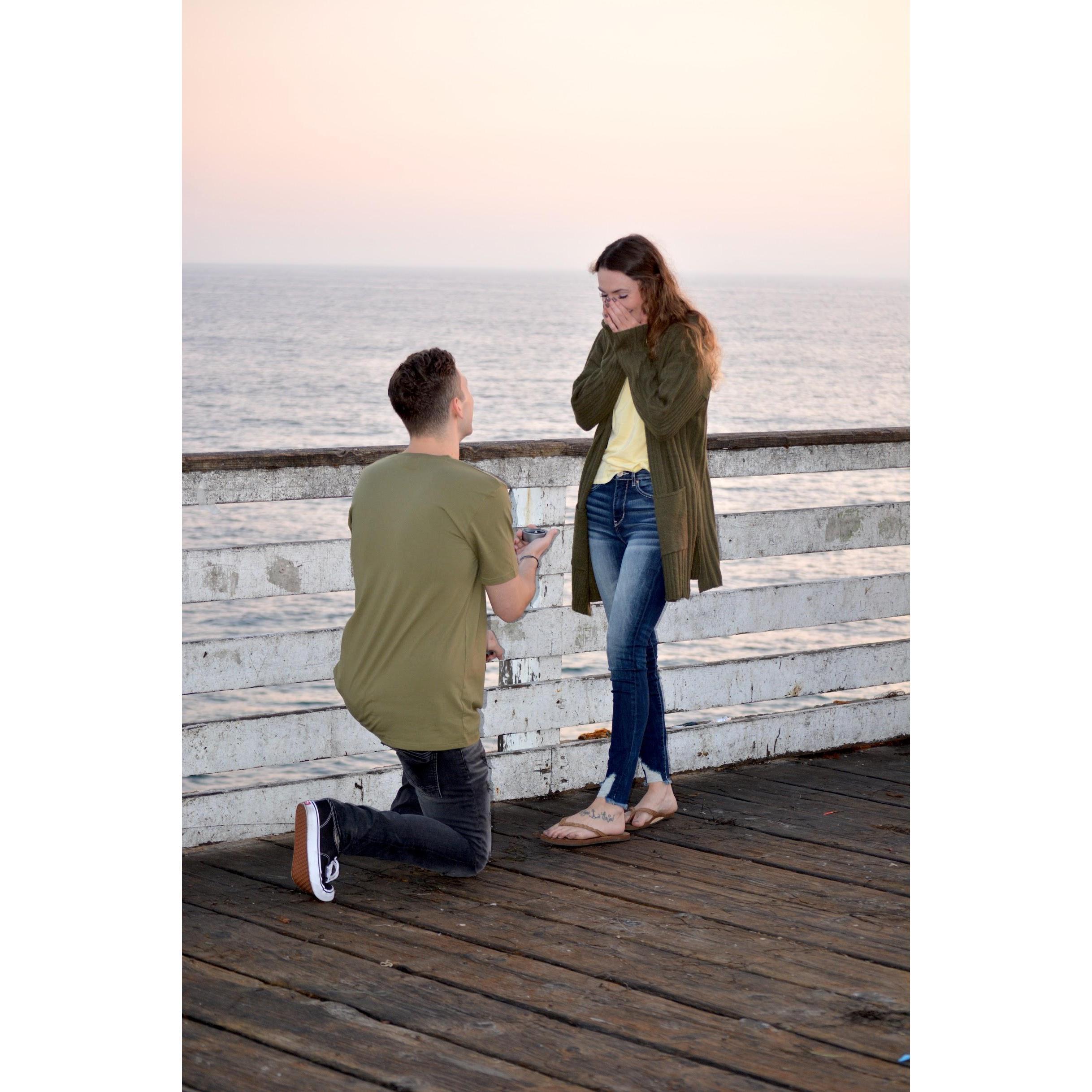I said yes!
