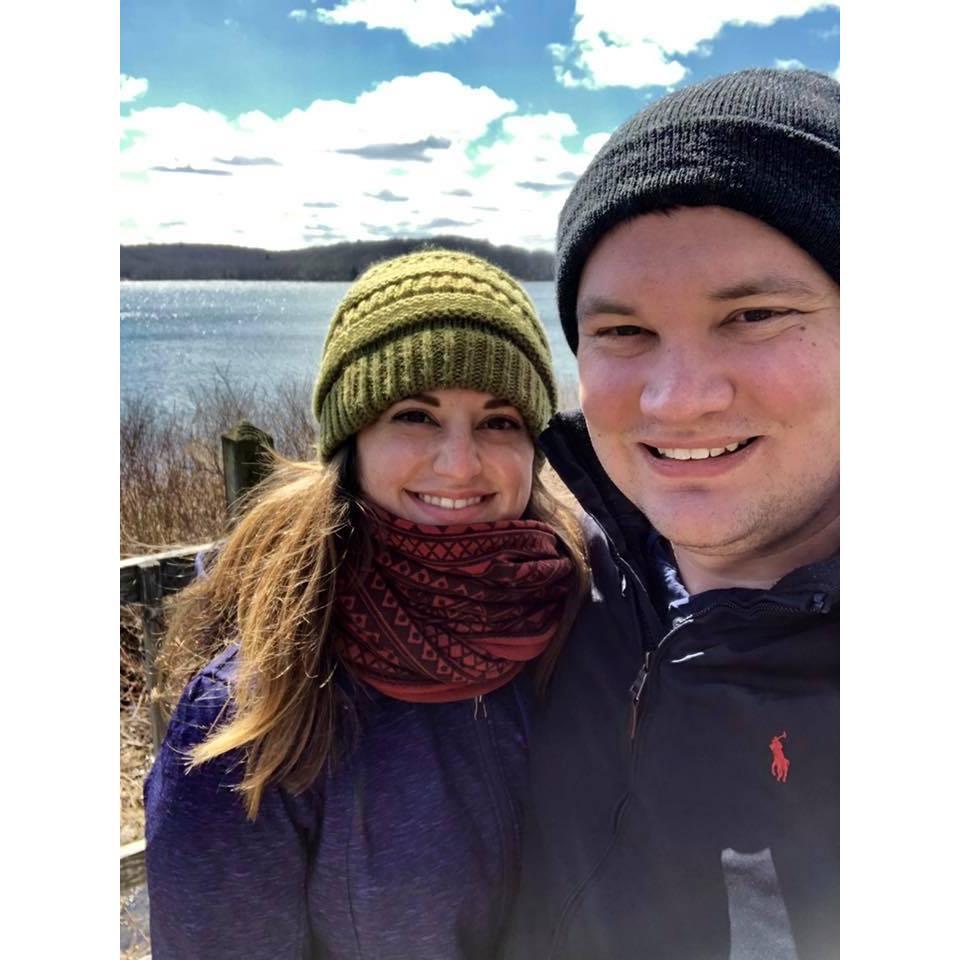 We took this touring a historic site on a very cold, windy day in Connecticut when visiting Sonya's brother, Ethan.