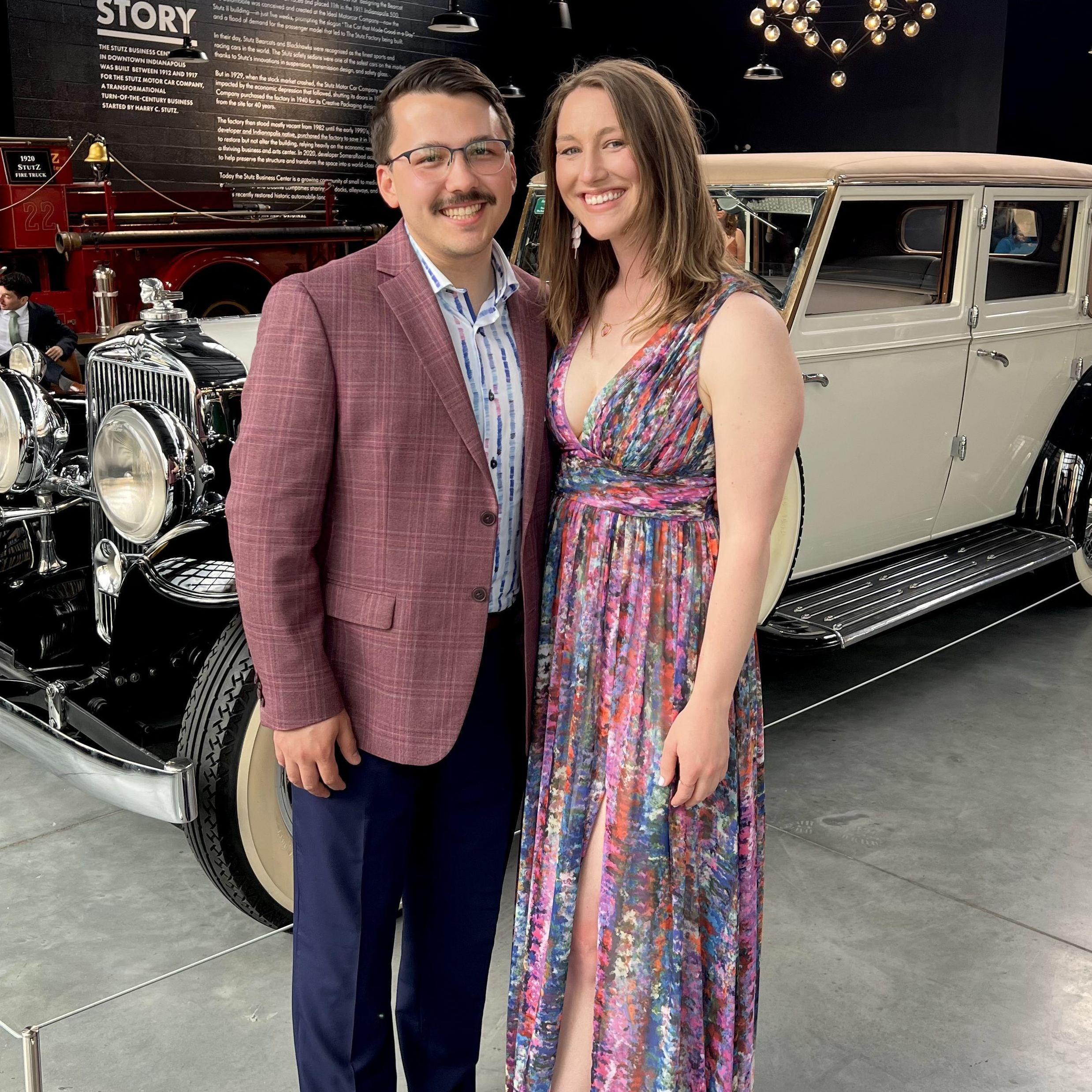 A forever wedding date! We were ACTUALLY dating at this wedding...