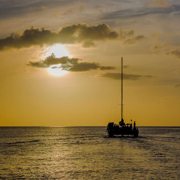 Our Honeymoon Excursions - Saint Lucia’s Lover’s Rock Sunset Cruise