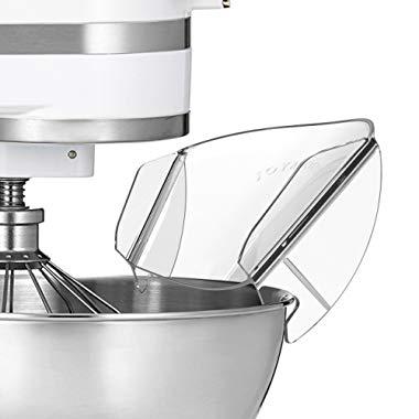 Pouring Shield, GUCHO Universal Pouring Chute for KitchenAid Bowl-Lift Stand Mixer Attachment/Accessories (pouringA)