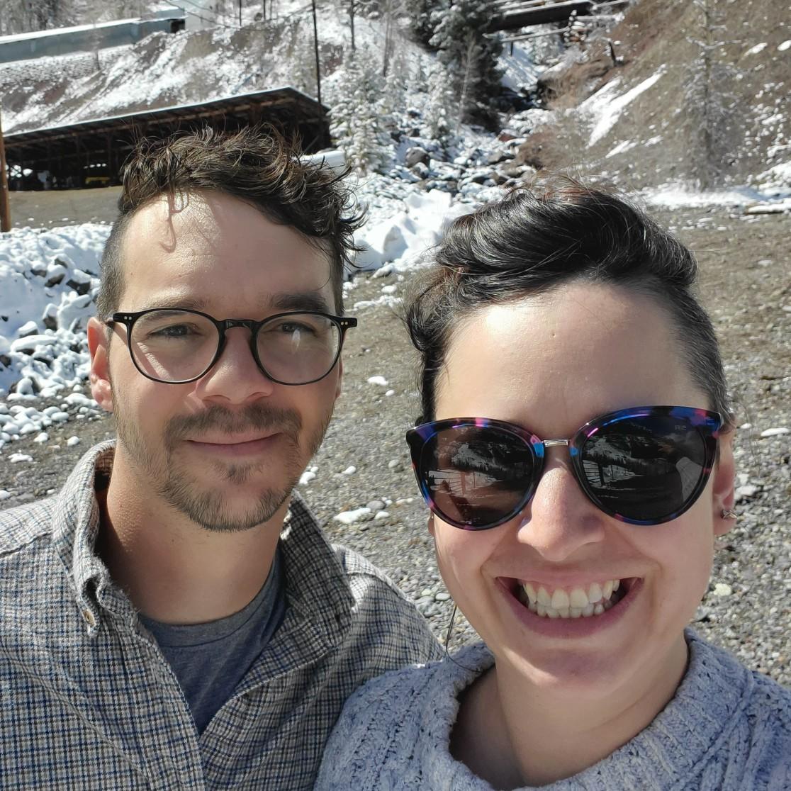 Road trip in 2021 to Telluride at Bridal Veil Falls.