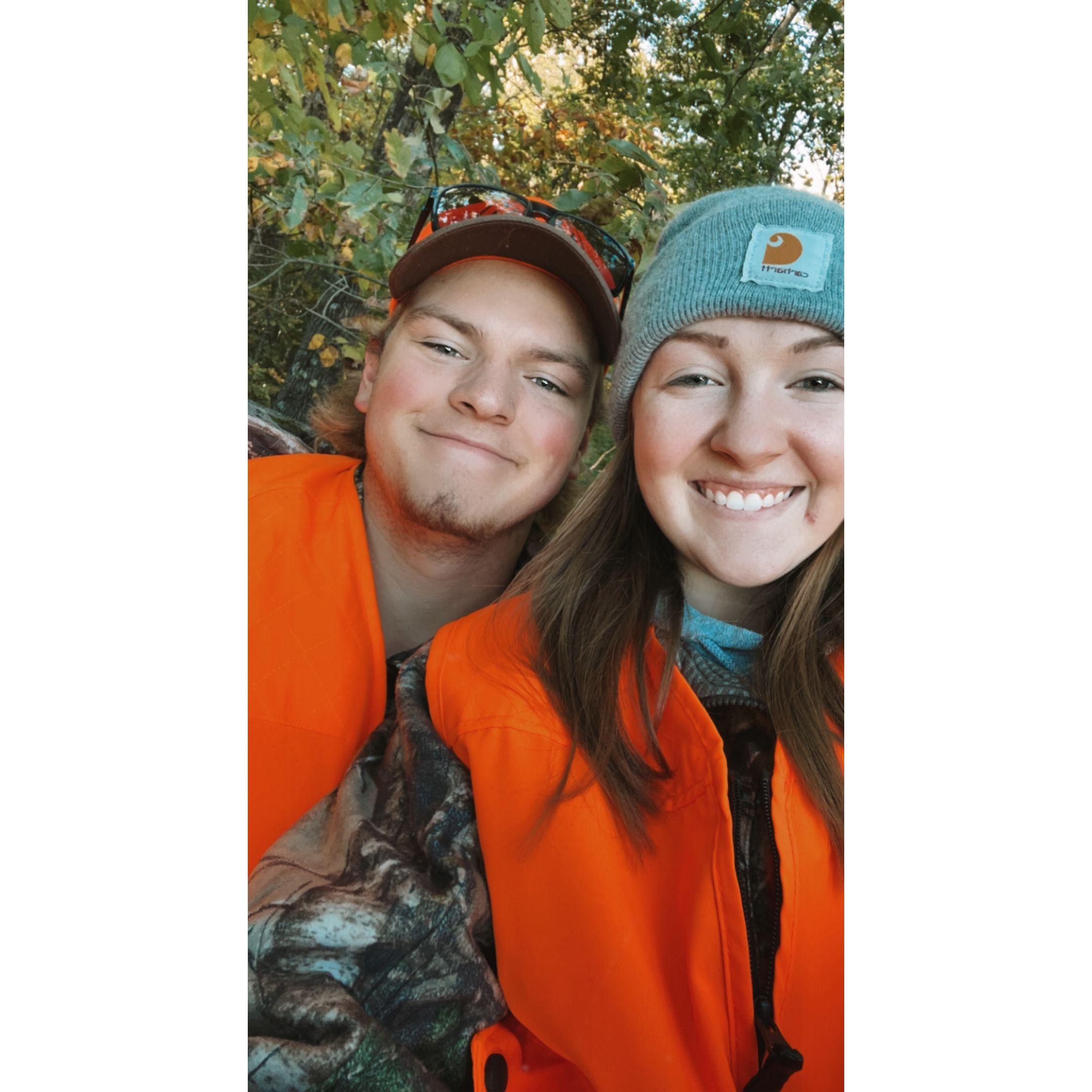 First time hunting together