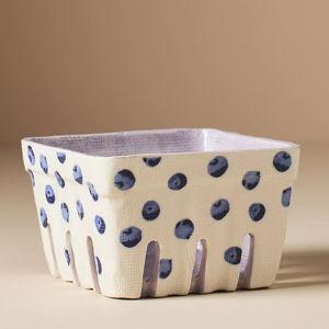 Fruta Stoneware Berry Basket