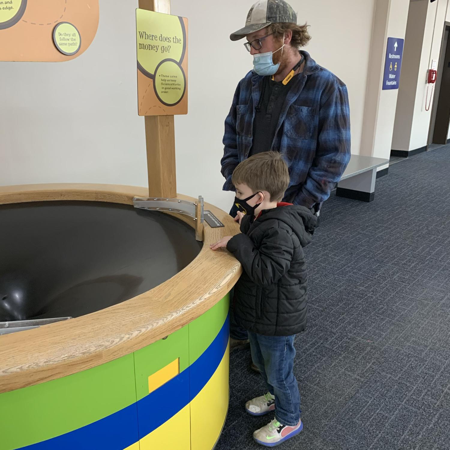 Aiden’s 1st time at the Indianapolis children’s museum