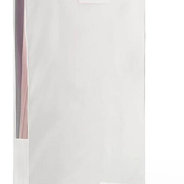 Luxury Cotton Garment Storage Bag | Long 56 Inch | Certified Organic Cotton Dress Bag | Breathable | For Long Dresses & Coats Storage | Certified Carbon Neutral
