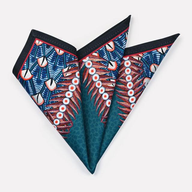 Feather Napkins in Frost