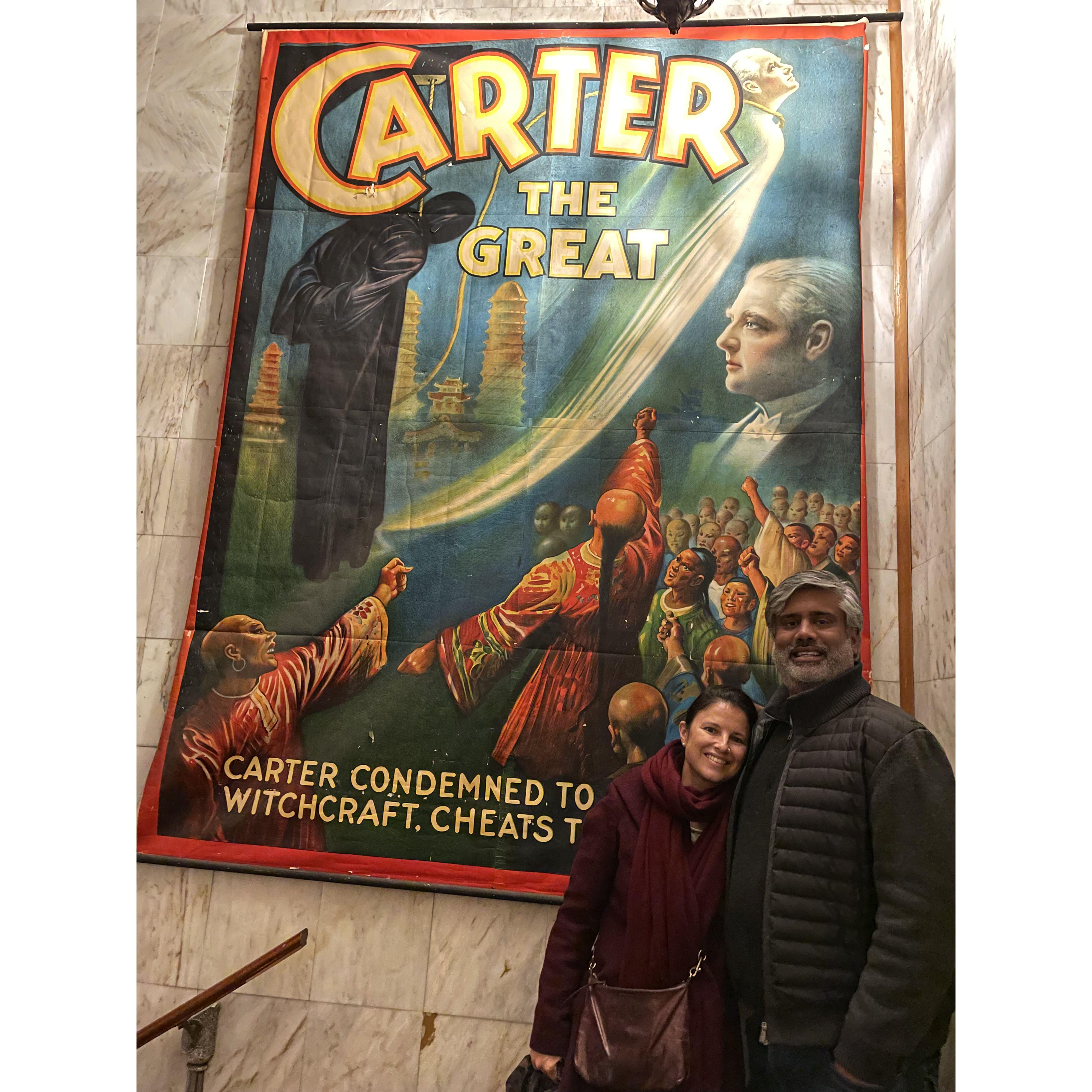 Carter the Great Magic Show, San Francisco 2022