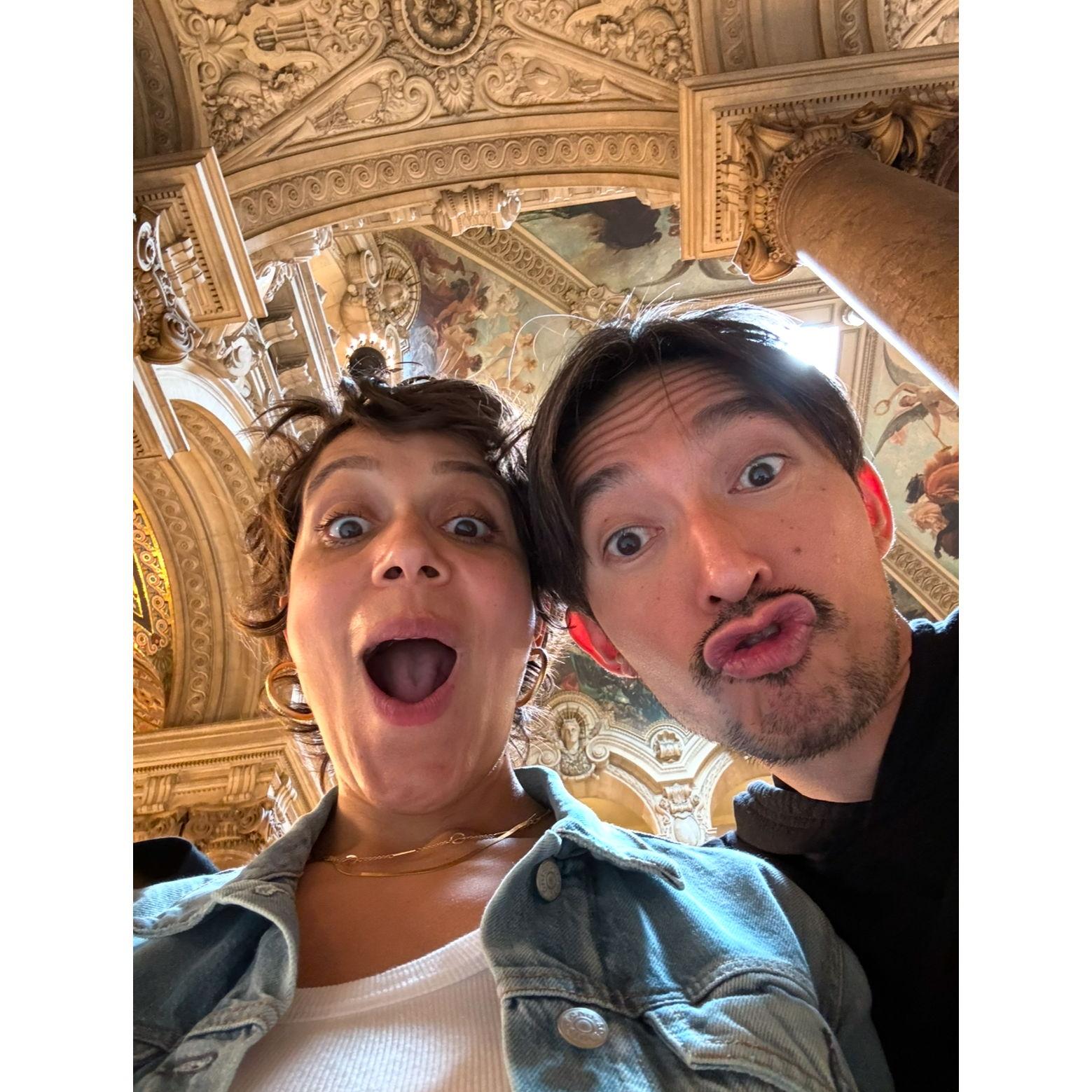 Paris Opera giving!