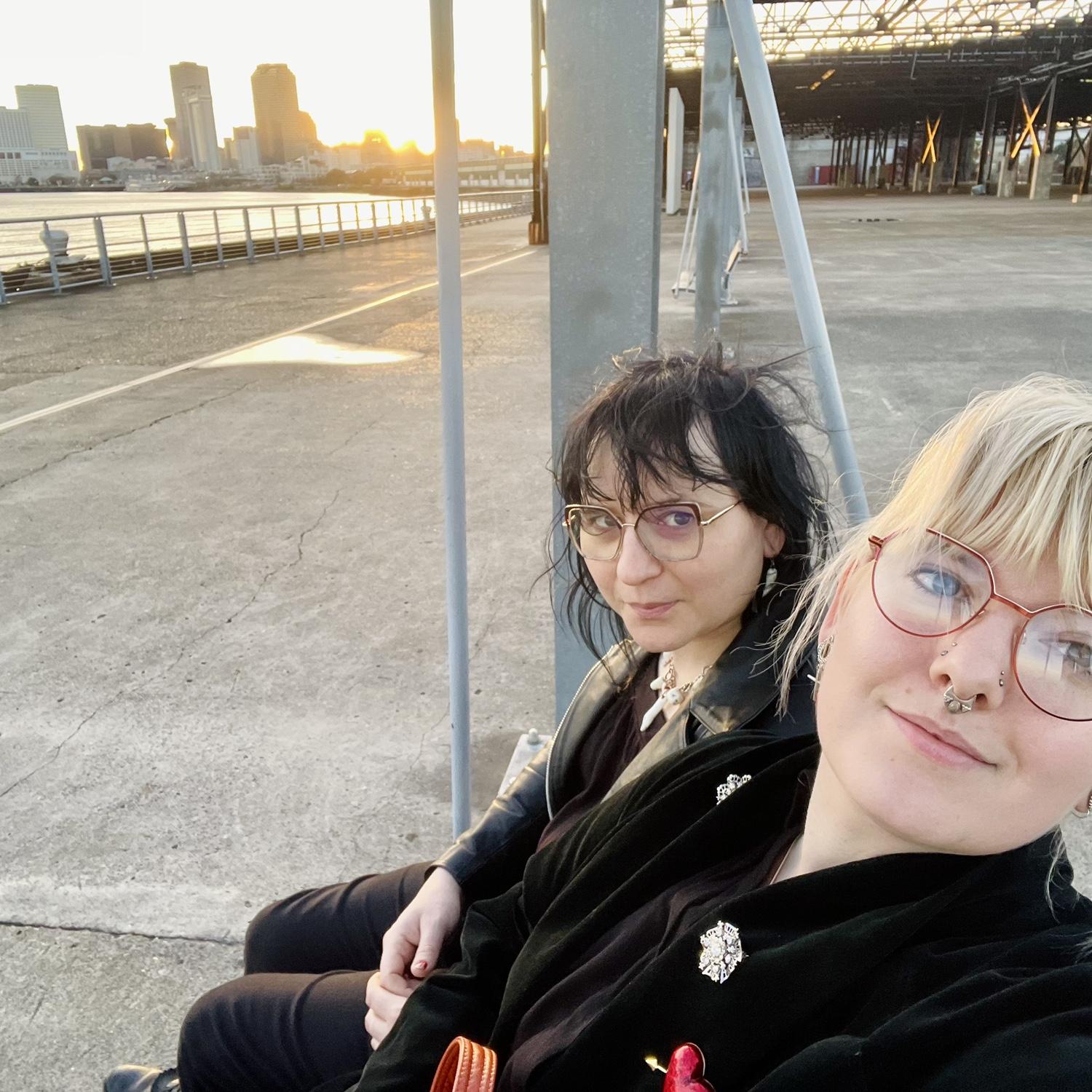 Mississippi River Walk in New Orleans 2023