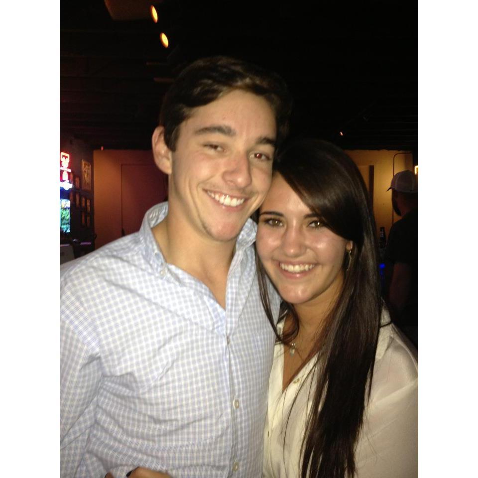 First picture we ever took and the night Logan asked me to be his girlfriend!