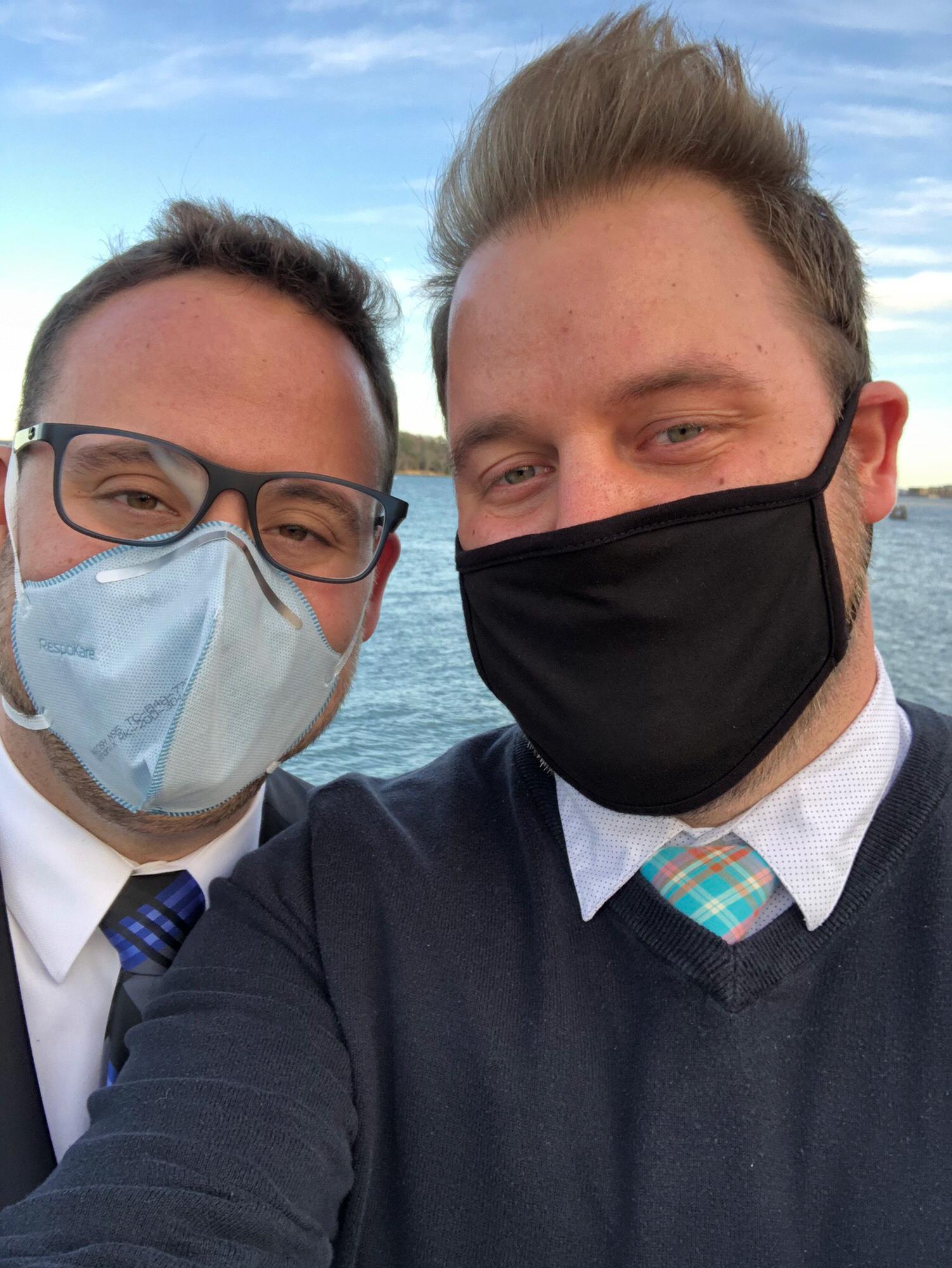 Our first COVID wedding!