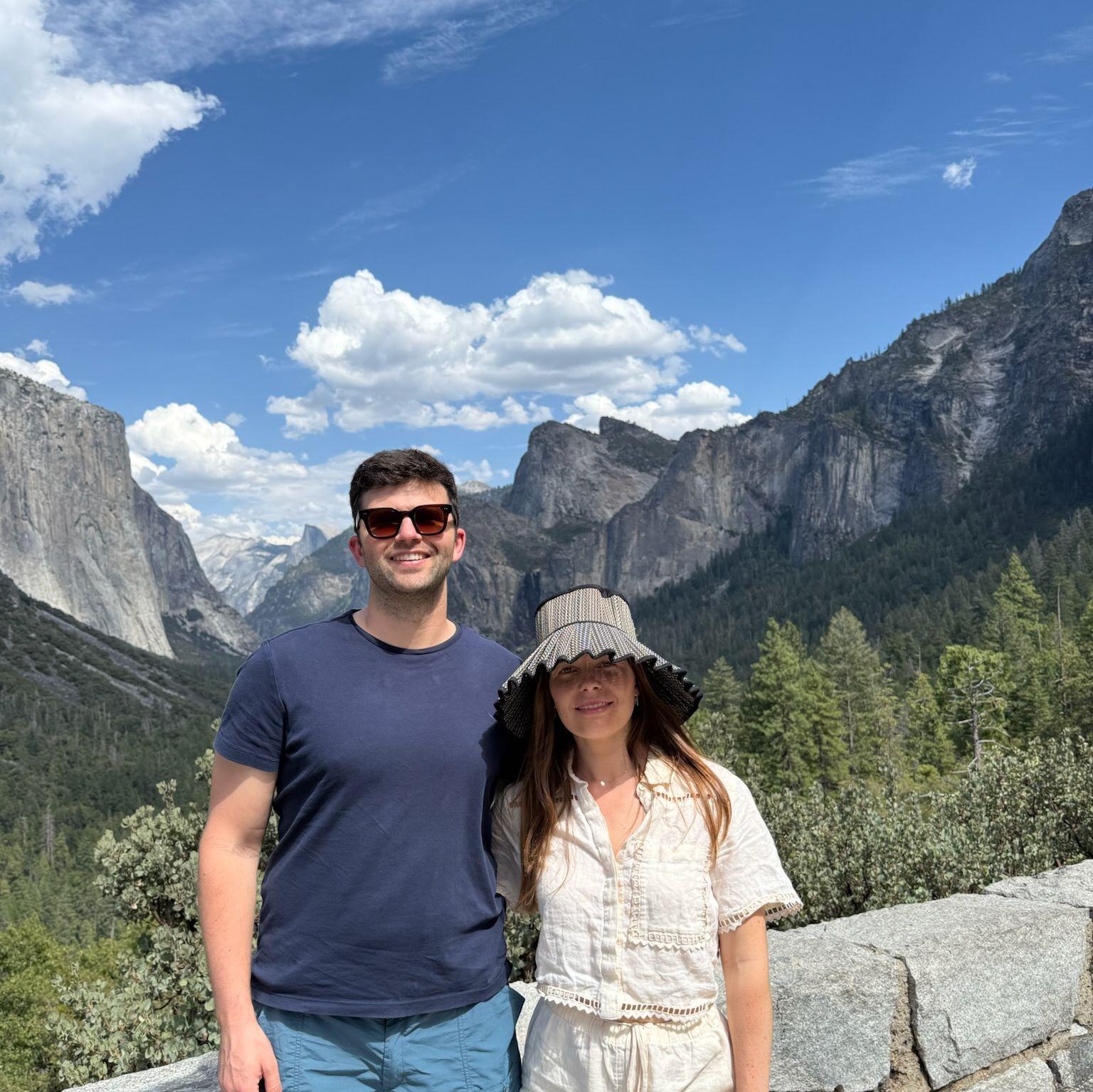 View from Yosemite Valley!