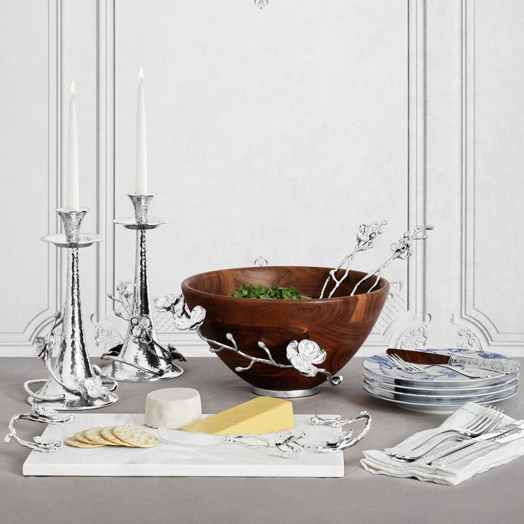 Michael Aram, Orchid Wood Salad Bowl | Zola