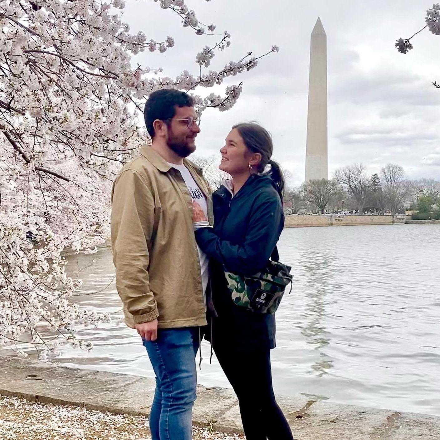 Unbeknownst to us, this was taken exactly one year and one day before our future wedding day on March 26, 2022.