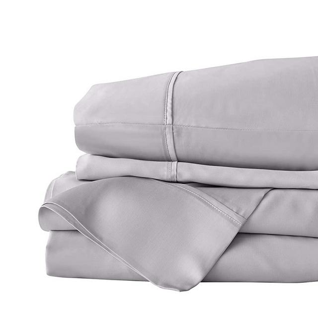 Tempur-Pedic Cool Luxury Sheet Set, King, Silver Sconce