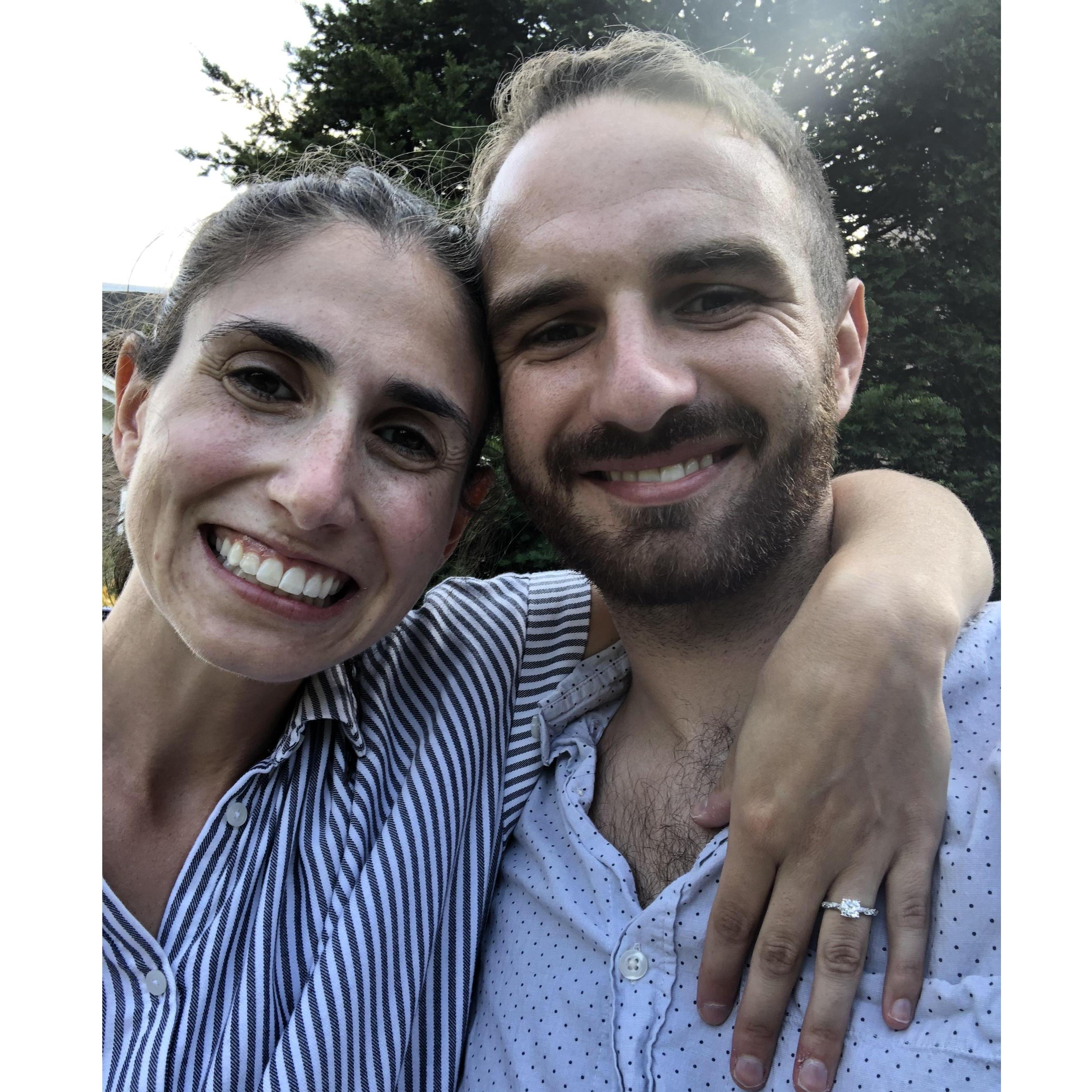 Our first engaged picture