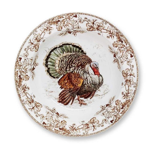 Plymouth Turkey Serving Bowl