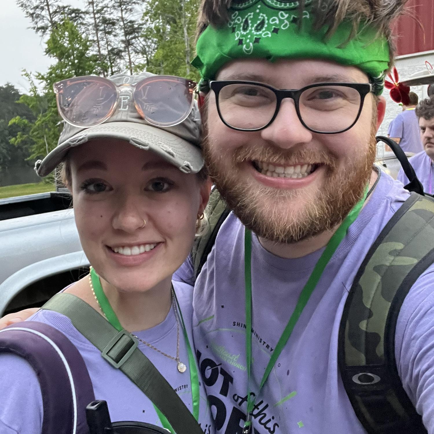 Volunteering at Camp Freedom!